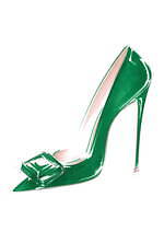 ジャンヴィト ロッシ“マハラジャの宝石”着想のシューズ、華奢なパンプス×大ぶりストーン｜写真6