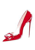 ジャンヴィト ロッシ“マハラジャの宝石”着想のシューズ、華奢なパンプス×大ぶりストーン｜写真7