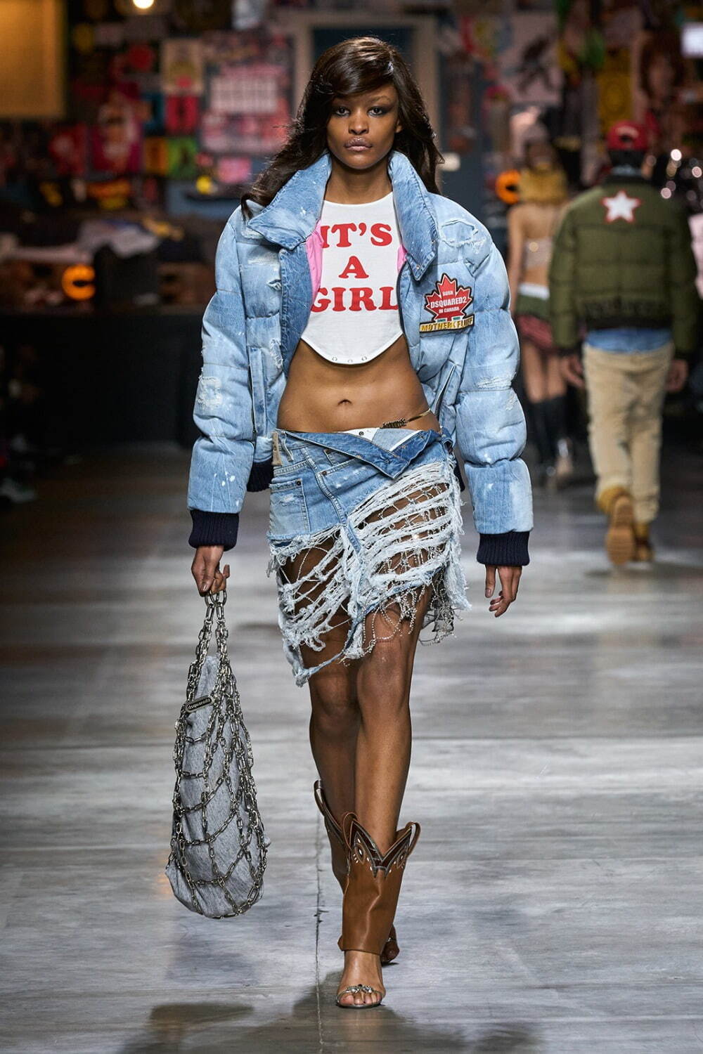 ディースクエアード(DSQUARED2) 2023-24年秋冬ウィメンズ&メンズコレクション  - 写真41