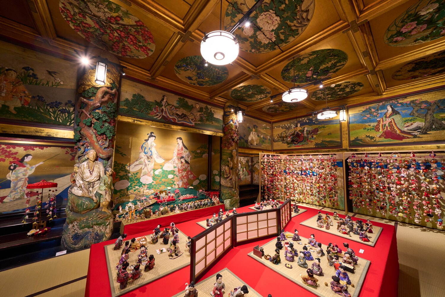 ホテル雅叙園東京「めでたづくし×百段階段」“てまり”や“招き猫”など縁起ものを展示｜写真8