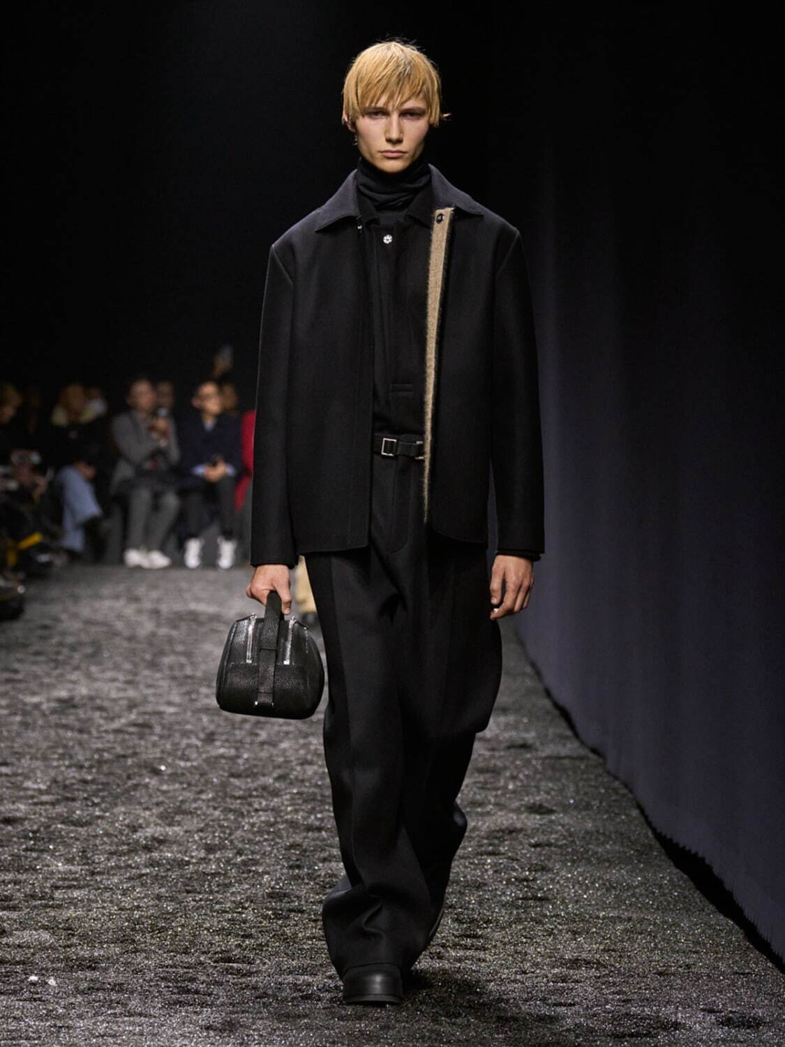 ZEGNA ゼニア BLACK デニム メンズ 秋冬2023 E8I79 CITY 001  ia