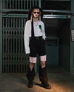 パメオポーズ 2023年春夏コレクション、華やかでパンクな“ニューロマンティック”｜写真20