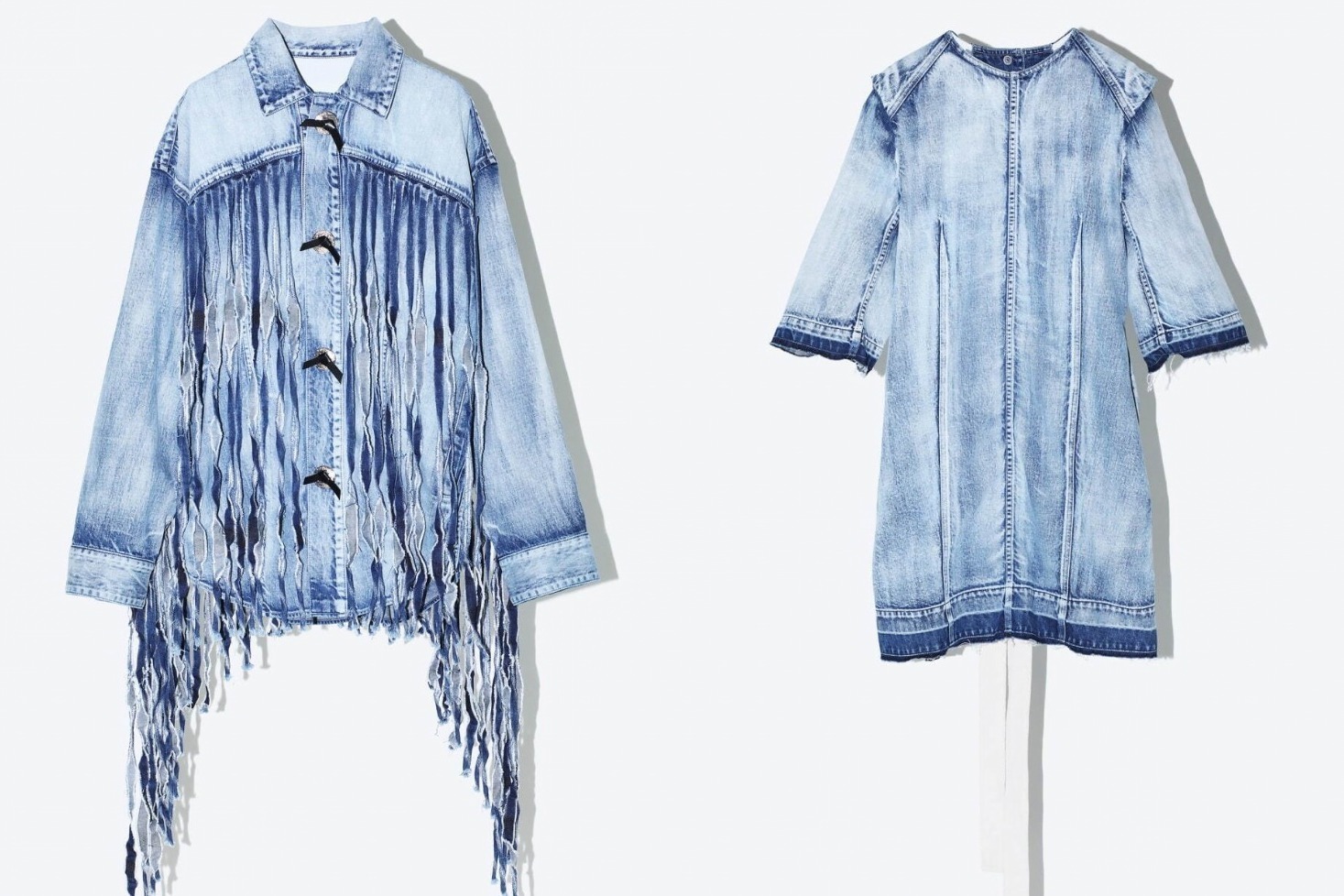ジェンダーレス｜トーガ アーカイブスの新作ウェア、フリンジを配したデニムジャケットやタイダイ染めドレスなど