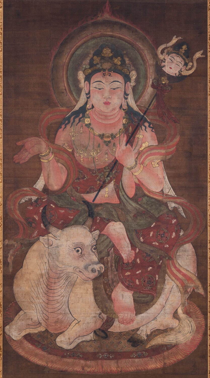 《焔摩天像》 平安時代 12世紀 重要文化財 MIHO MUSEUM蔵
［4月18日(火)〜5月14日(日)展示］