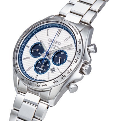 セイコー23年春限定腕時計、ホワイト×ブルーダイヤルで“晴れやかな大空”を表現｜写真3