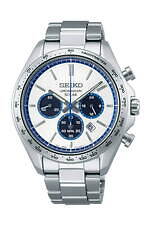 セイコー23年春限定腕時計、ホワイト×ブルーダイヤルで“晴れやかな大空”を表現｜写真1