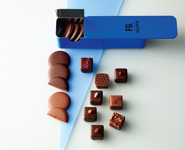ファブリス・ジロット「ピュア(2種計約140g入)」5,076円＜髙島屋限定＞、
「エクセプション(8種計16個入)」5,616円＜髙島屋限定＞