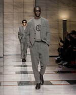 ジョルジオ アルマーニ 2023年秋冬メンズコレクション - 灰色に濡れる温かさ｜写真4