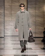 ジョルジオ アルマーニ 2023年秋冬メンズコレクション - 灰色に濡れる温かさ｜写真8