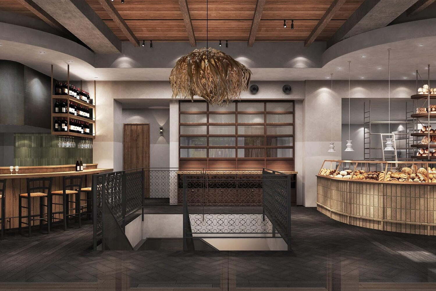 ビストロ｜食の複合ショップ「バンク」東京・日本橋兜町に、気鋭パティシエが手がけるベーカリーやカフェ