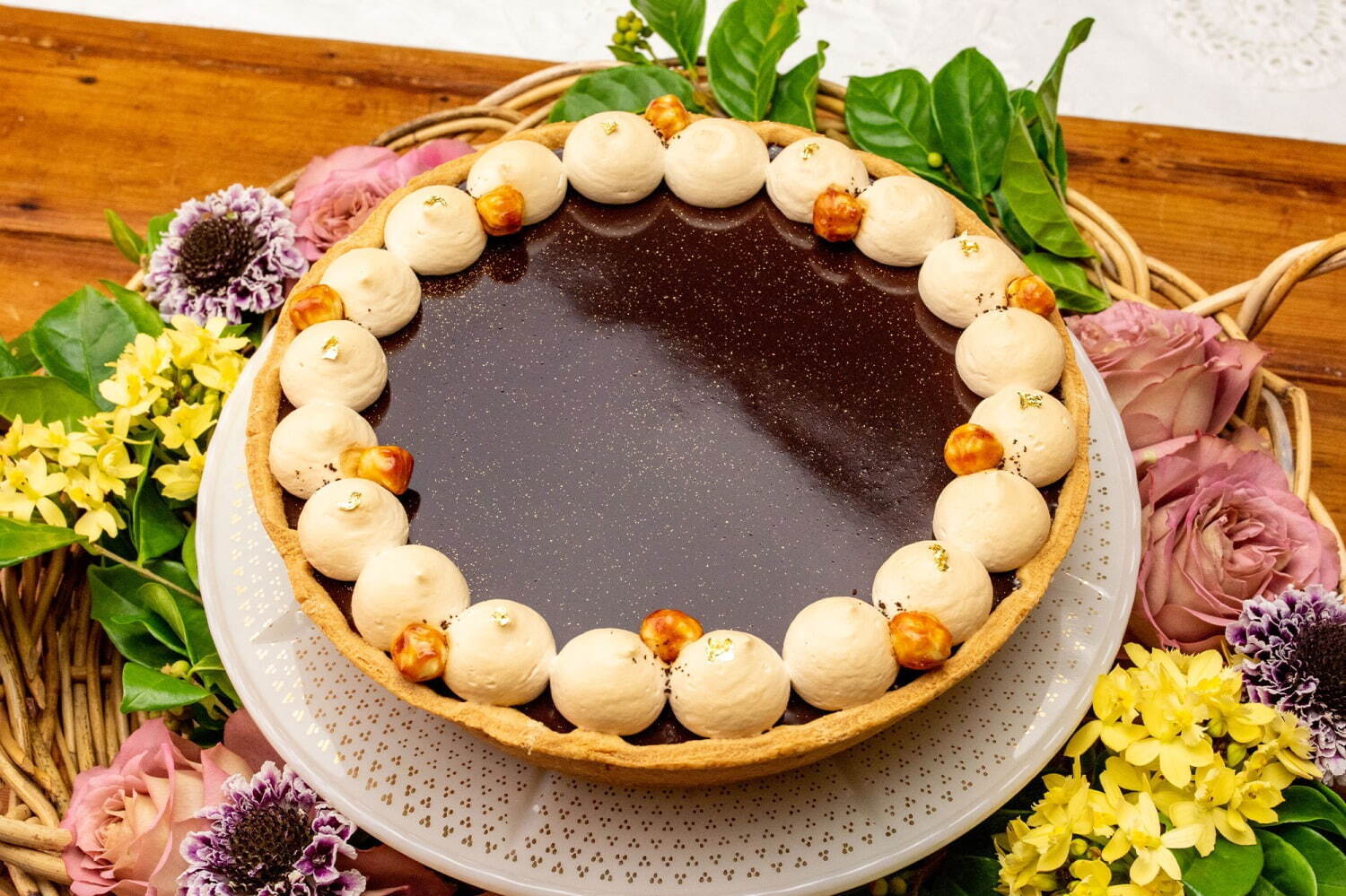 キル フェ ボンのバレンタイン限定タルト、“空浮いちご”ショート＆チョコレートのオペラケーキ｜写真6