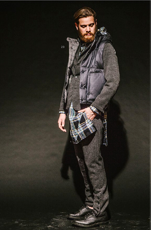 エンジニアド ガーメンツ(ENGINEERED GARMENTS) 2014-15年秋冬メンズコレクション シルエット - 写真30