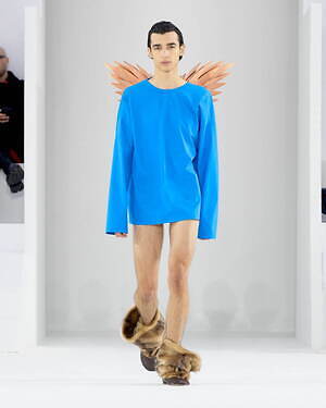 ロエベ 2023年秋冬メンズコレクション - 衣服の物質的還元｜写真28