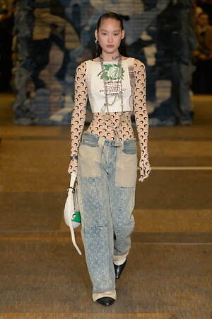 マリーン セル(MARINE SERRE) 2023-24年秋冬ウィメンズ&メンズコレクション  - 写真4