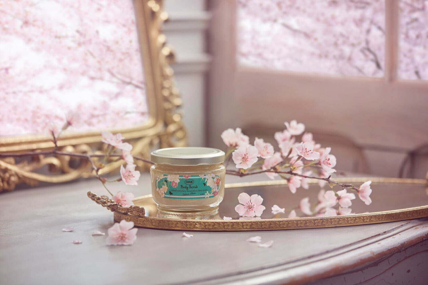 SABON「サクラ・ブルーム」“桜の香り”の限定ボディスクラブ＆シャワー