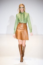 グッチ 2014-15年秋冬コレクション - ボーイッシュ＆ロマンティックを60's風に｜写真11