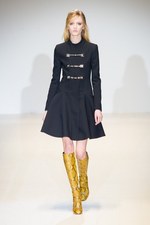 グッチ 2014-15年秋冬コレクション - ボーイッシュ＆ロマンティックを60's風に｜写真49