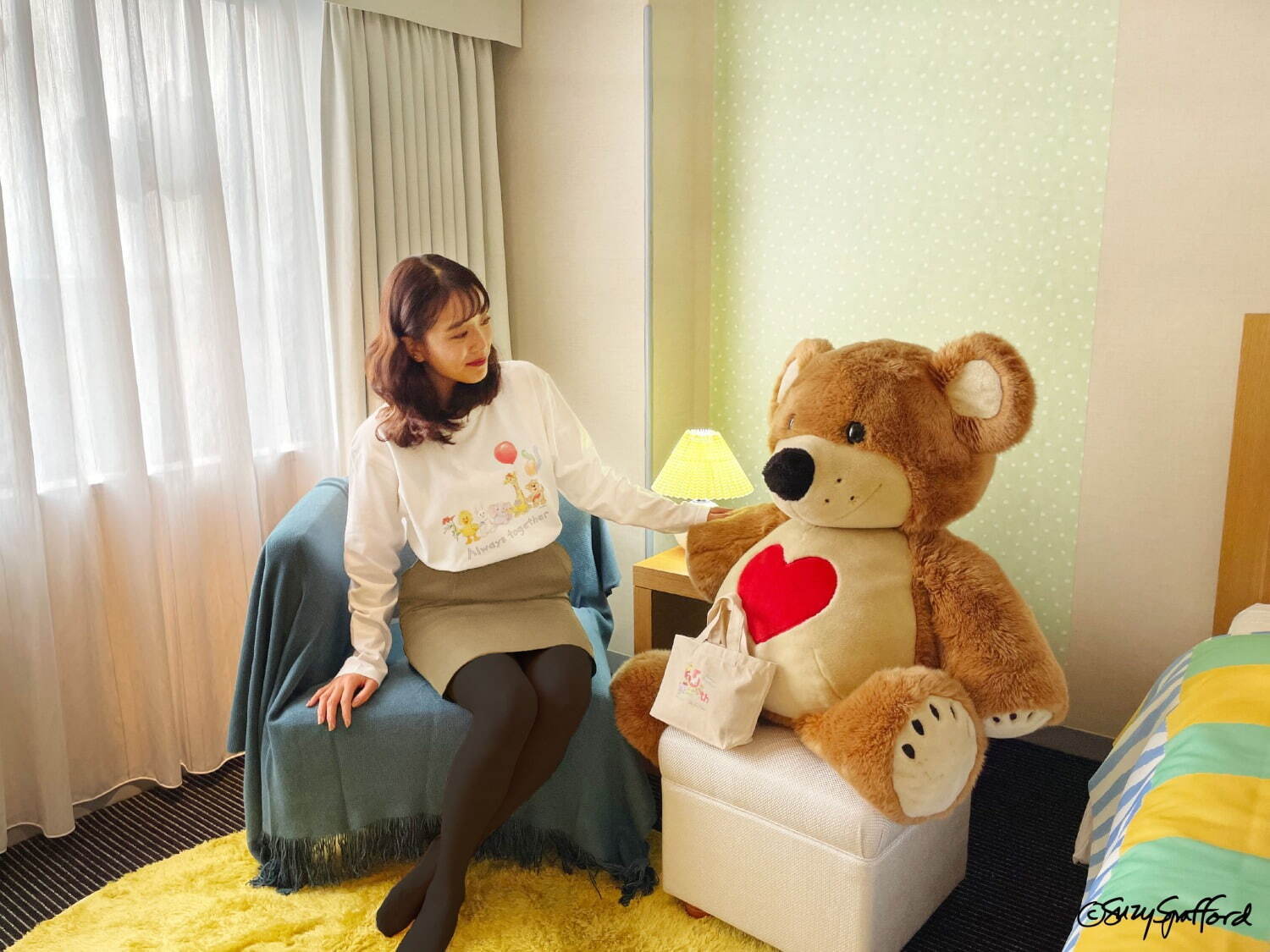 ホテルニューオータニ(東京)で「スージー・ズー」コラボルーム、クマの“ブーフ”と絵本の世界｜写真1