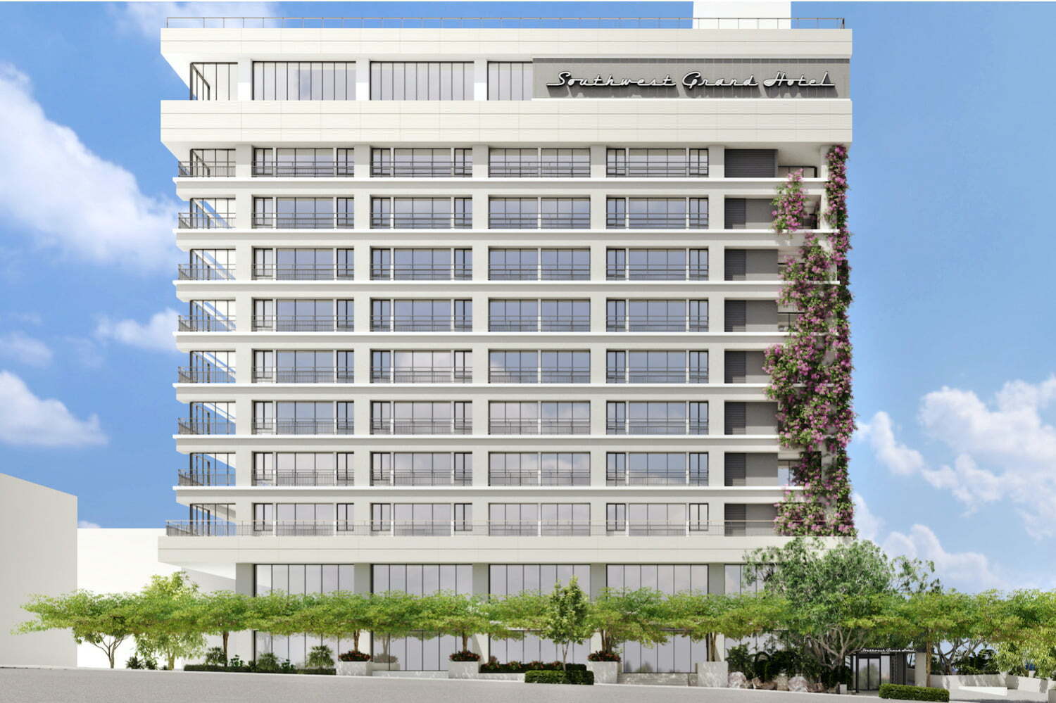 沖縄｜「サウス ウエスト グランドホテル」沖縄・国際通りに、サンセットバー＆ダイニング併設の高層プール