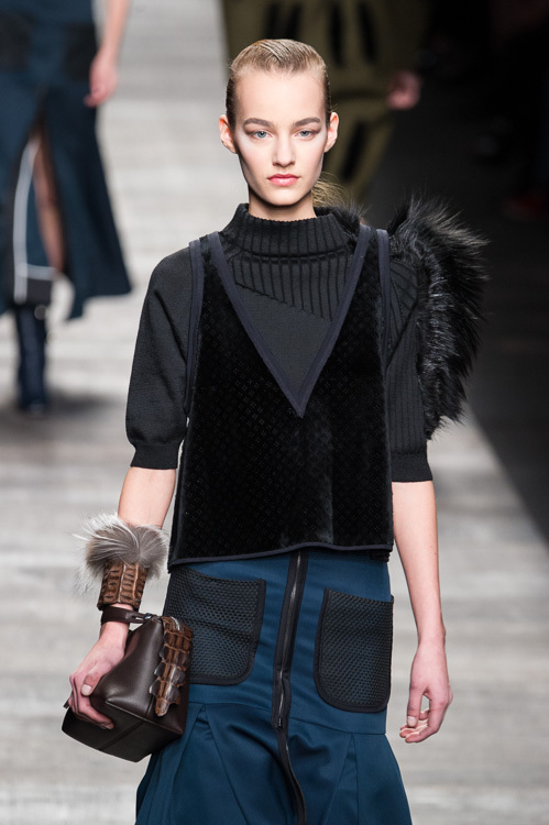 フェンディ(FENDI) 2014-15年秋冬ウィメンズコレクション ディテール - 写真5