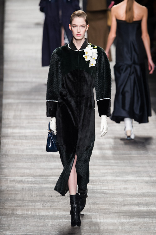 フェンディ(FENDI) 2014-15年秋冬ウィメンズコレクション シルエット - 写真11