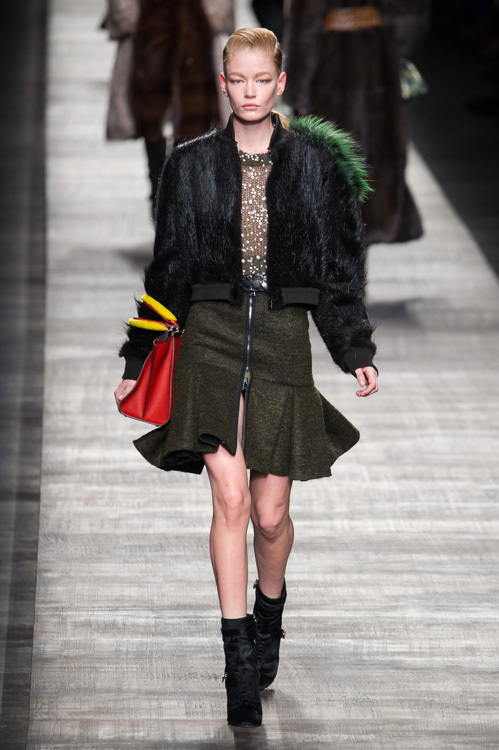 フェンディ(FENDI) 2014-15年秋冬ウィメンズコレクション シルエット - 写真20