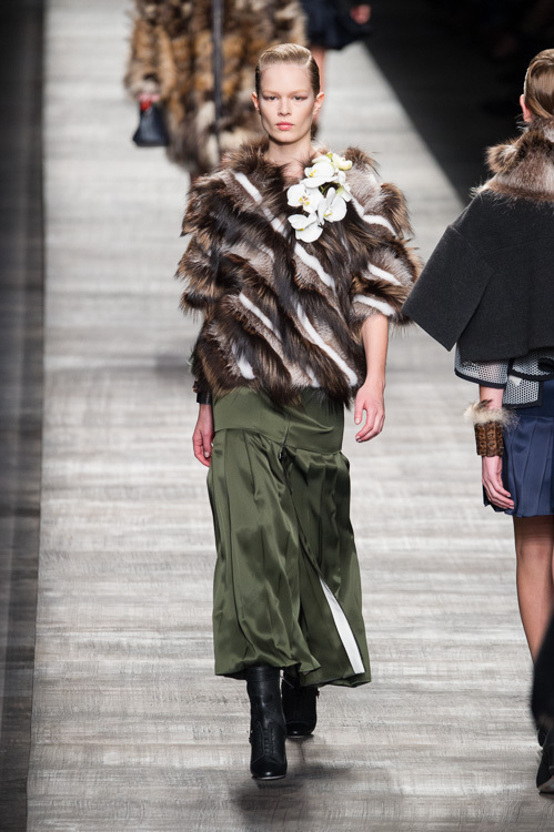 フェンディ(FENDI) 2014-15年秋冬ウィメンズコレクション シルエット - 写真28