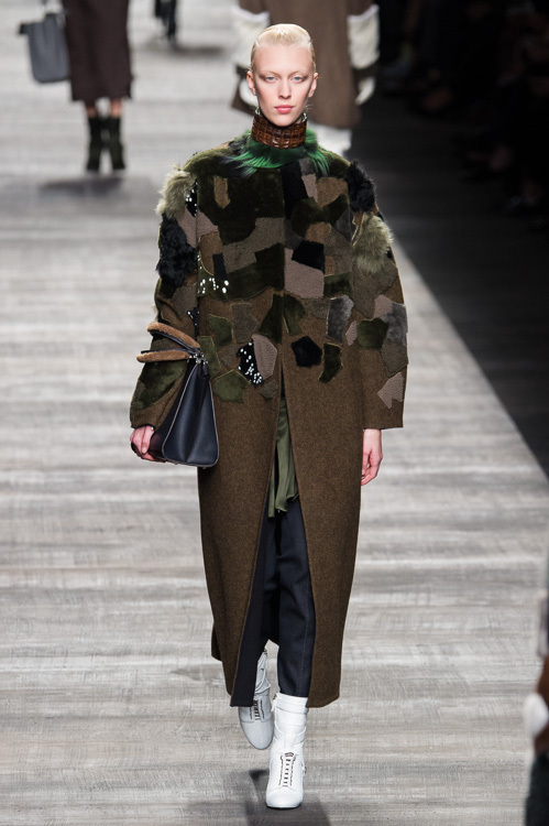 フェンディ(FENDI) 2014-15年秋冬ウィメンズコレクション シルエット - 写真32