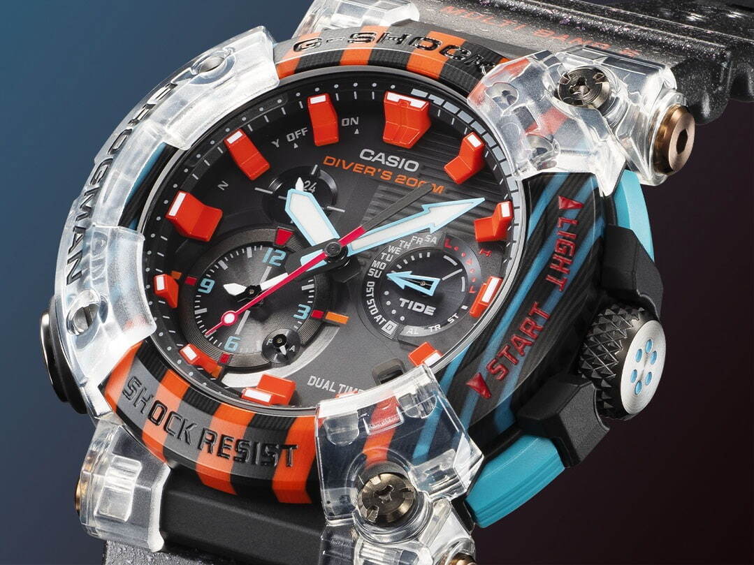 G-SHOCKの腕時計「フロッグマン」に“ヤドクガエル”モチーフの30周年 