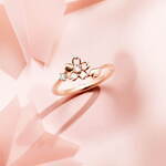 カナル 4℃“桜色”の新作ジュエリー、ピンクゴールド×ローズクォーツのネックレスやピアス｜写真11