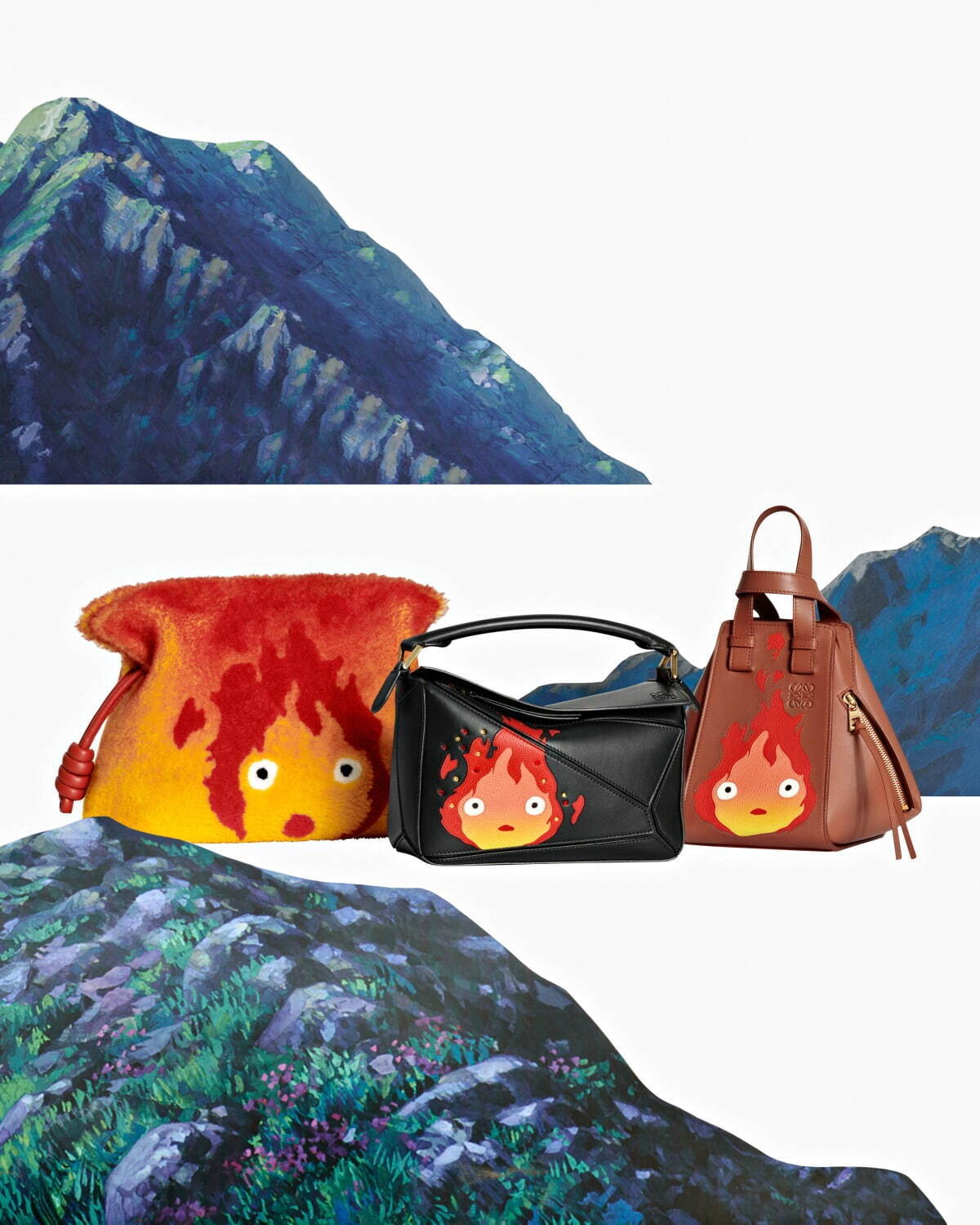 ロエベ ジブリ ハウル loewe カブチャーム カカシ ハウルの動く城 