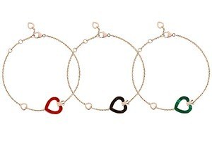 フレッド新作“ハート”ブレスレット、「プリティウーマン」着想のカラーストーン×ダイヤモンド