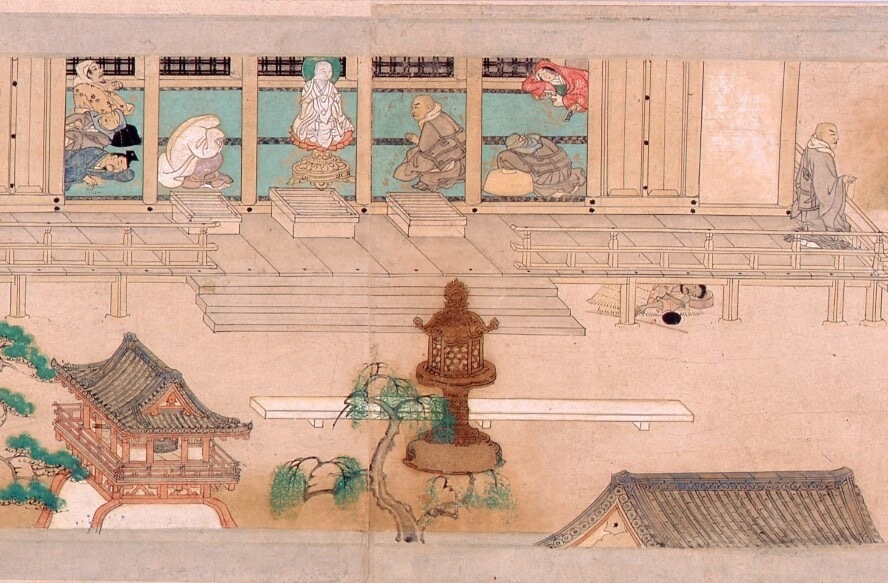 重要文化財 《本願寺聖人親鸞伝絵》巻上(部分) 南北朝時代 大阪・天満定専坊