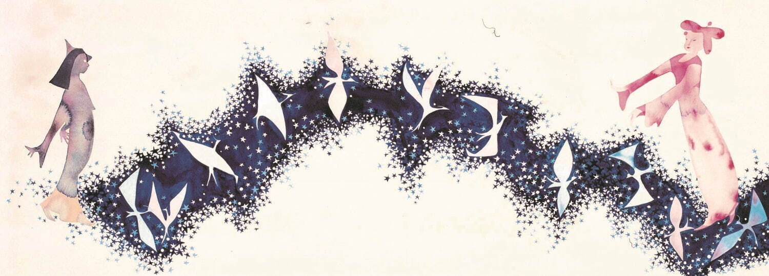 超希少 美しい 初山滋絵本 最高傑作 「 おやゆび姫 」 石版画