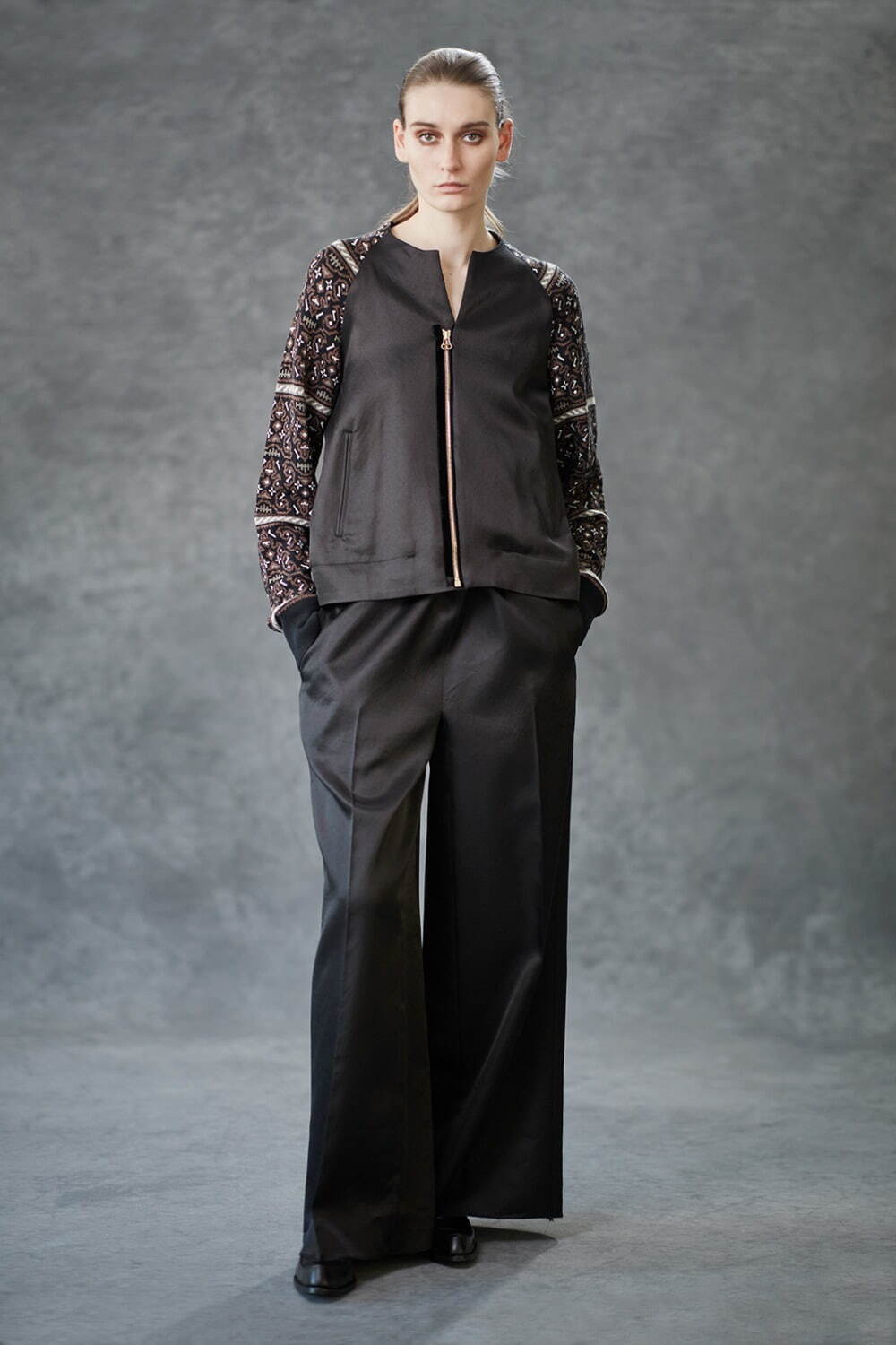 エムティーモデリスト 2023-24年秋冬｜ ノーカラージャケット