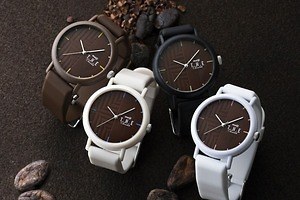 カカオ香る“チョコウォッチ”、明治 THE Chocolateと腕時計ブランド「KAORU」コラボで