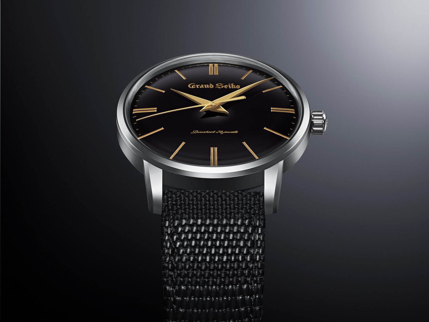 グランドセイコーから特別な黒漆で初代モデルを再現した限定腕時計