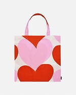 マリメッコ新作“ハート柄”のマグカップやトートバッグ、心華やぐレッド×ピンクカラーで｜写真4