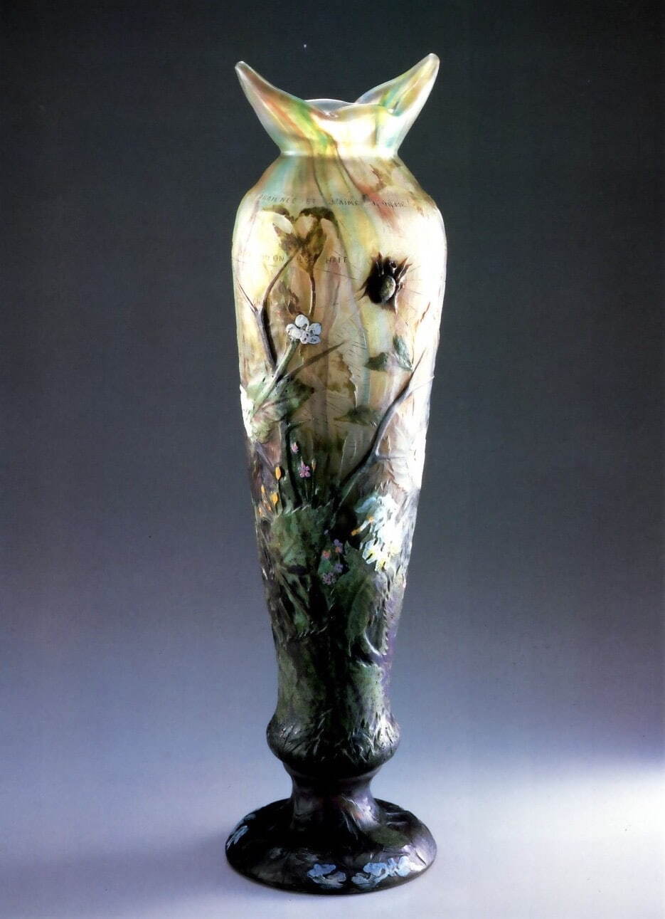 展覧会「エミール・ガレとドーム兄弟」東京で - ガレの名作《フランスの薔薇》など、ガラス工芸約90点｜写真2