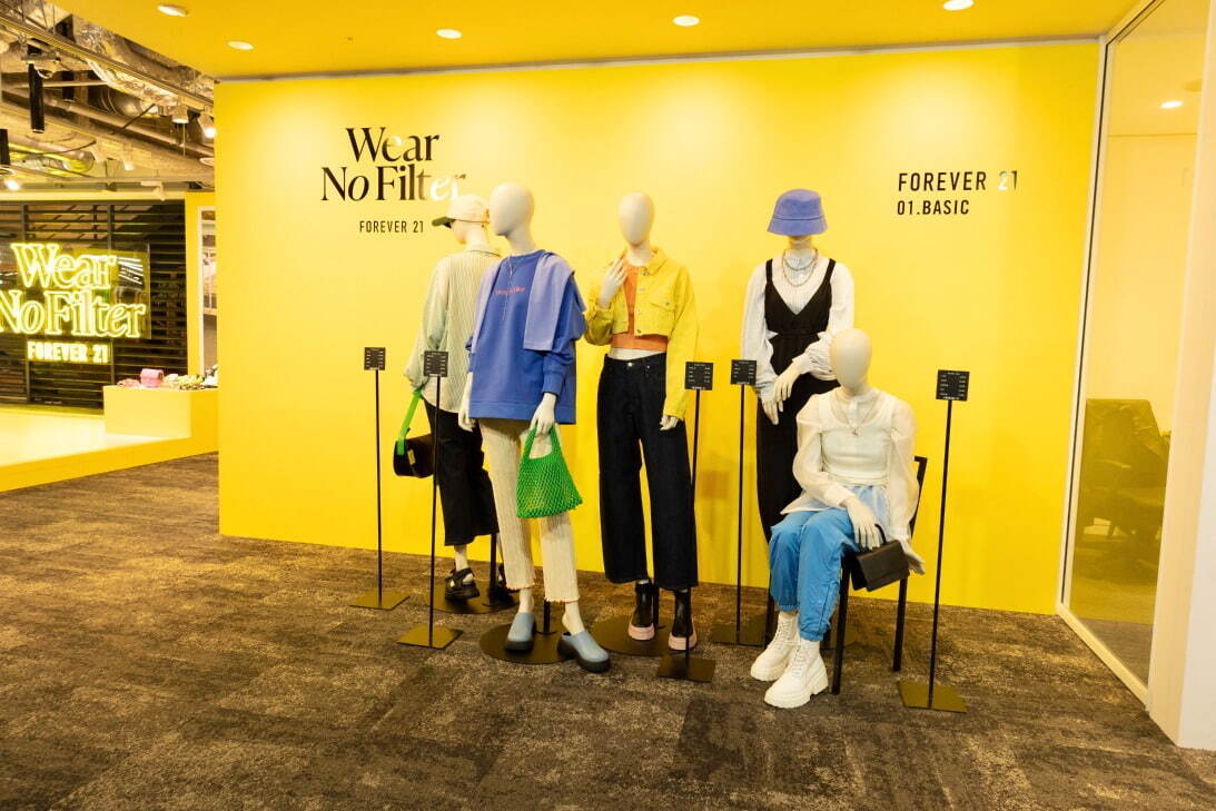フォーエバー21が渋谷に再上陸後初の限定ストア、日本オリジナル商品約120点を披露｜写真6
