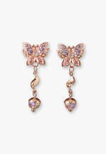 アナ スイ“蝶”モチーフの新作ネックレス＆ピアス、桜の花びら×ピンクゴールドで春らしく｜写真2