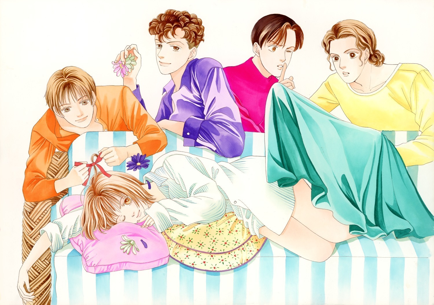 「花より男子展」松屋銀座で、漫画『花男』カラー原画や描きおろし作品など約250点を展示｜写真7