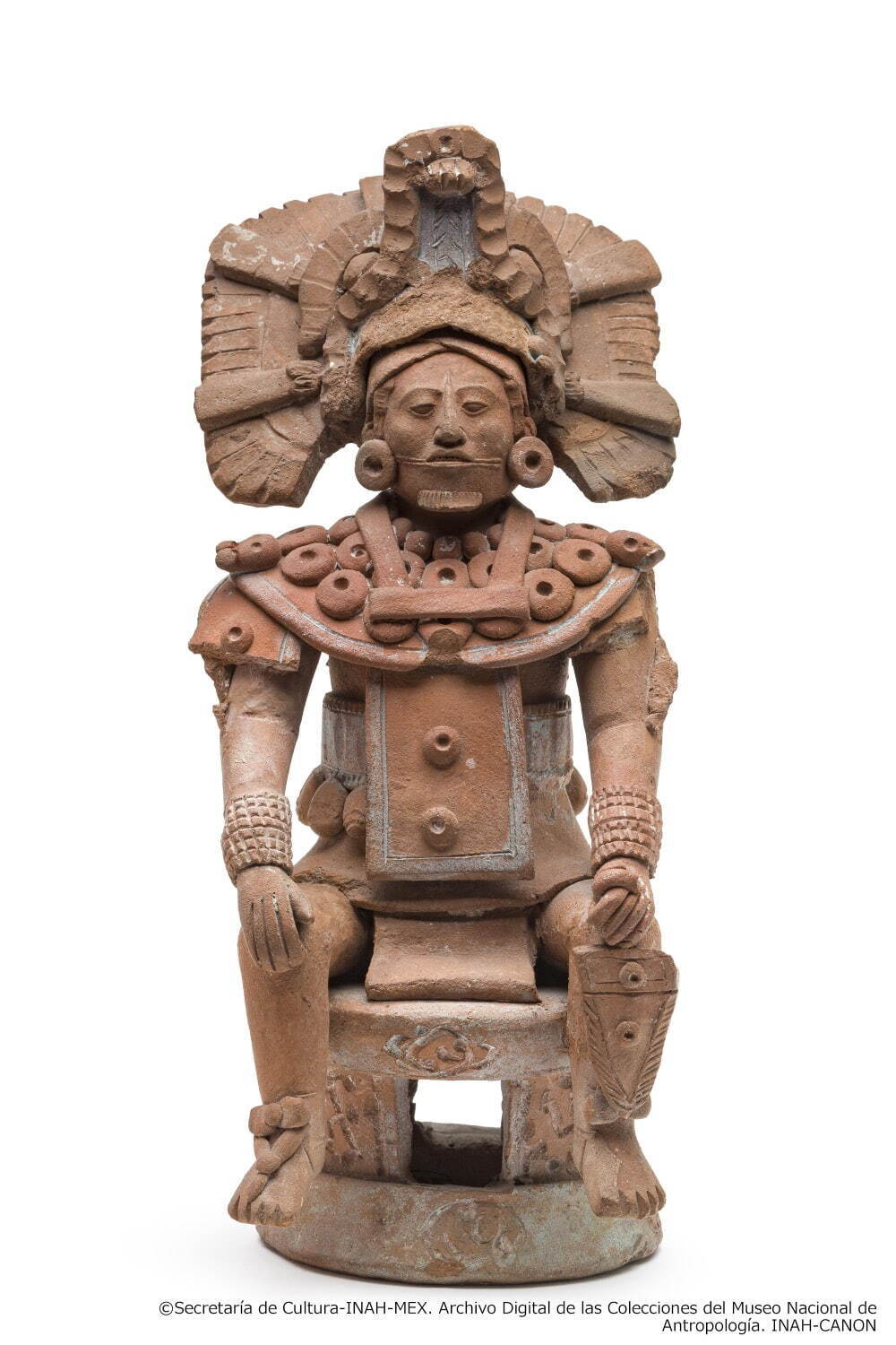 支配者層の土偶
マヤ文明 600-950年 ハイナ出土
メキシコ国立人類学博物館蔵
