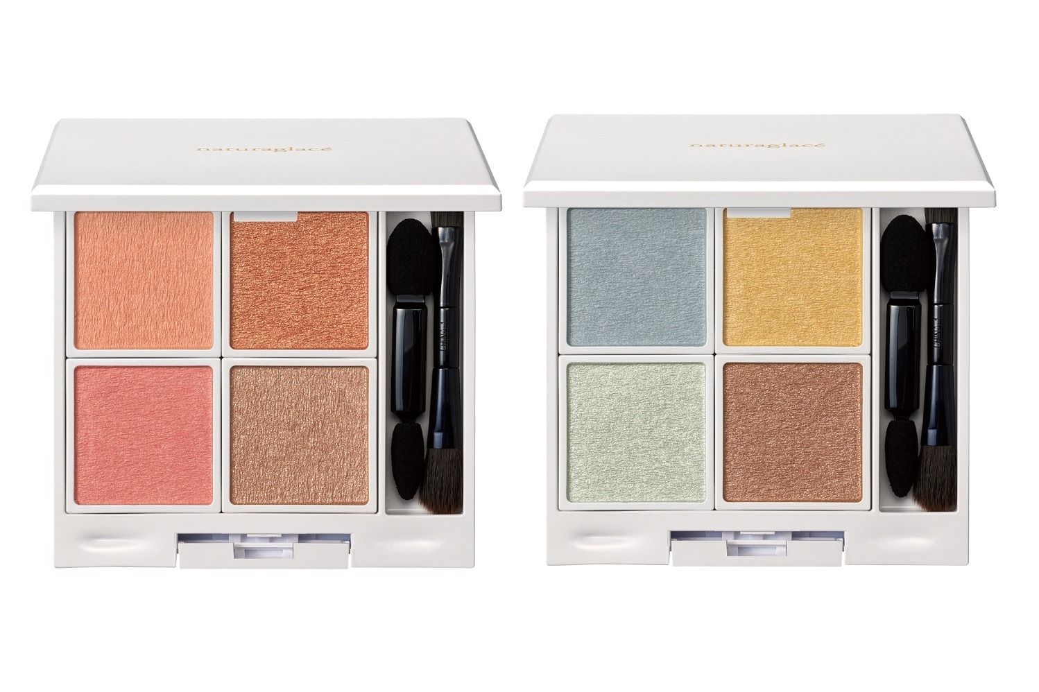 ナチュラグラッセ23年春夏コスメ、“自然に着想”寒色系カラーのアイパレ＆モーヴ系アイブロウ