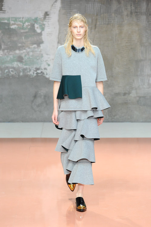 マルニ(MARNI) 2014-15年秋冬ウィメンズコレクション シルエット - 写真5