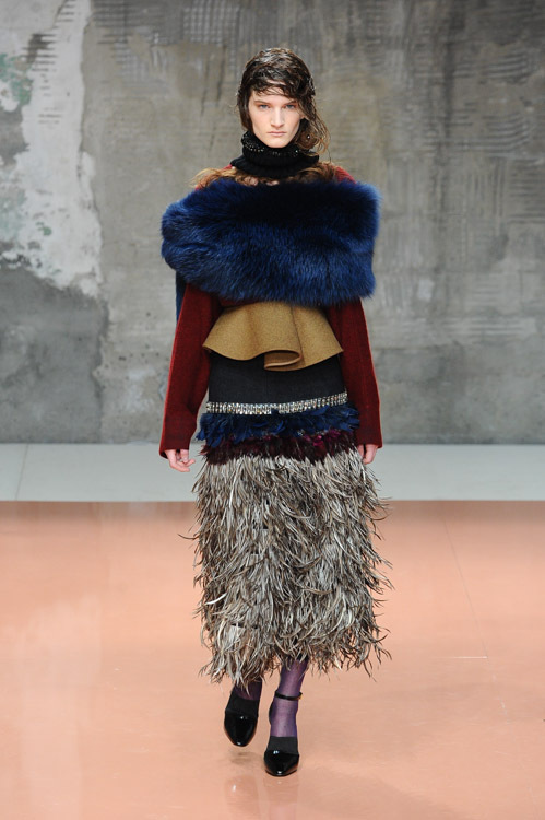 マルニ(MARNI) 2014-15年秋冬ウィメンズコレクション シルエット - 写真47
