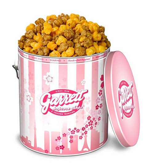 ギャレット ポップコーンから 春の日本限定缶 桜 が登場 ファッションプレス