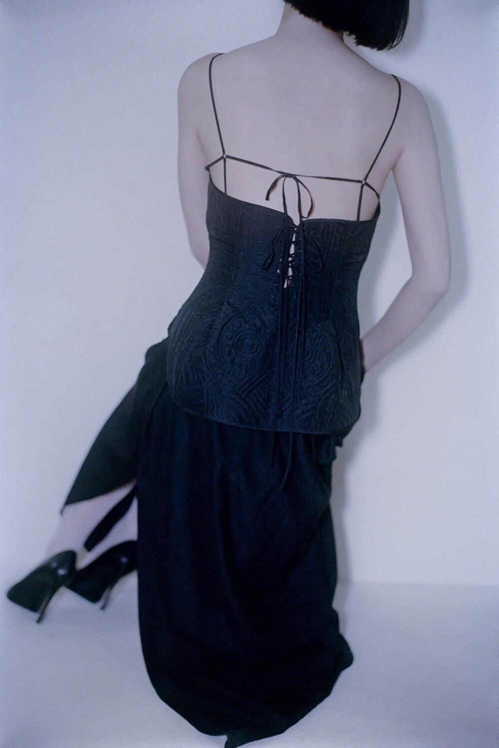 マメ クロゴウチ(Mame Kurogouchi) 2023年プレフォールウィメンズコレクション  - 写真14