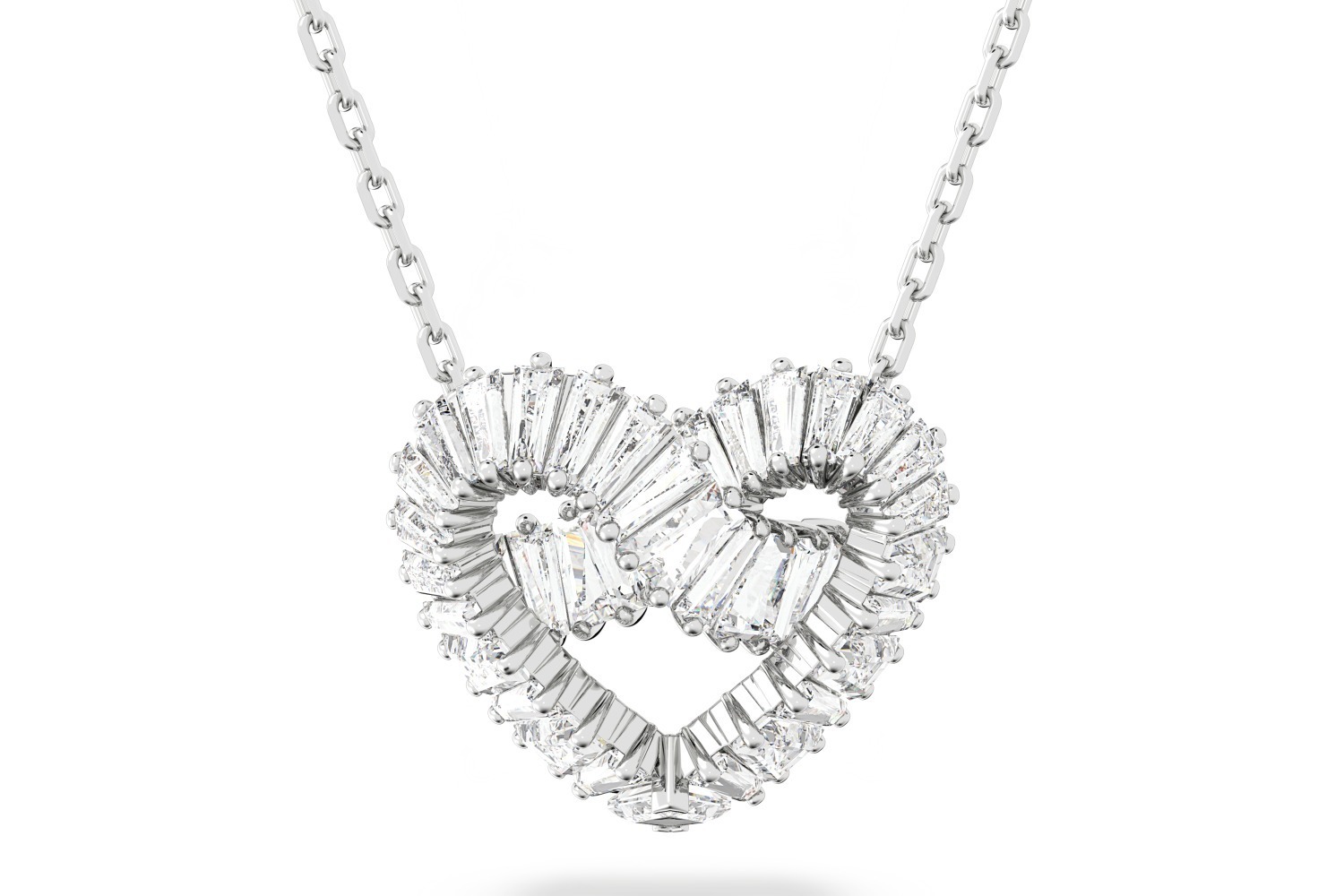 ハート型クリスタルリング DIAMONIQUE SV925 ピンクカラーハート リング 2.0ct ダイヤ