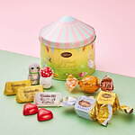 カファレルの春限定チョコレート缶、うさぎを描いたパステルカラー缶＆サーカステント型BOX｜写真4